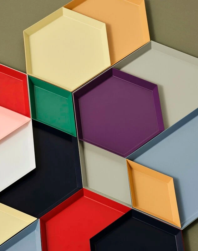 HAY Kaleido Tray L, White - Image 2