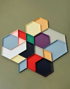 HAY Kaleido Tray L, White -Hay Kaleido family 8