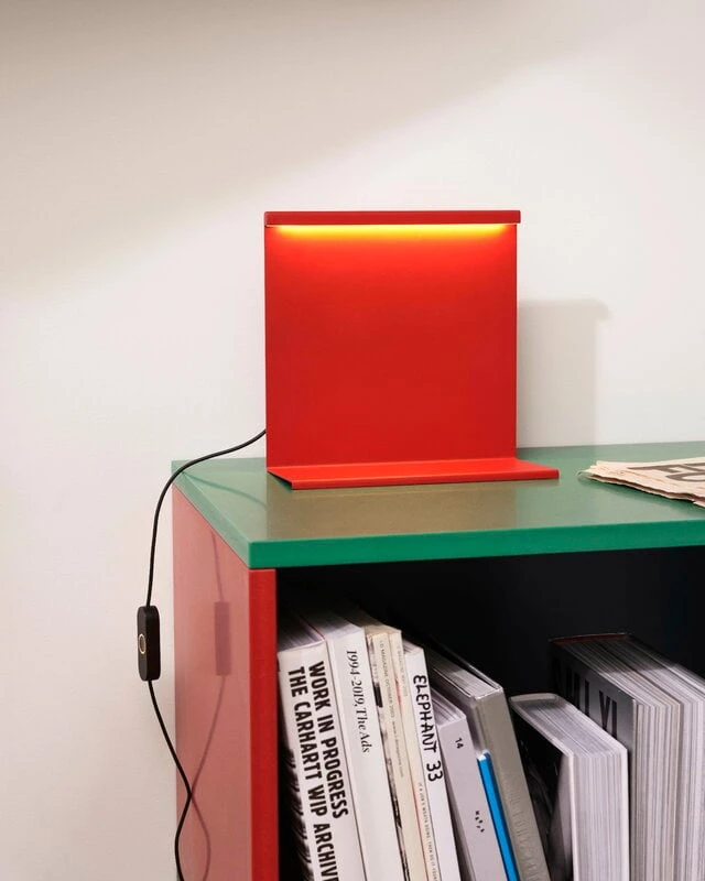HAY LBM Table Lamp, Tomato Red 5 HAY LBM Table Lamp, Tomato Red - Image 5