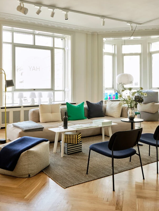 HAY Moiré Kelim Rug, Cinnamon 4 HAY Moiré Kelim Rug, Cinnamon - Image 4