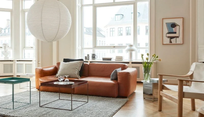 HAY Tray Table Large, Chocolate 3 HAY Tray Table Large, Chocolate - Image 3