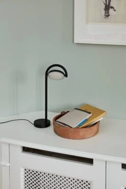 HAY Marselis Table Lamp, Black 11 HAY Marselis Table Lamp, Black -Hay Marselis Table Lamp soft black Terracotta Dish
