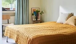 HAY Bottoms Up Vase, L, Navy Blue 8 HAY Bottoms Up Vase, L, Navy Blue -Hay Mega Dot 260x260 mustard 1