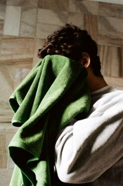 HAY Mono Bath Towel, Matcha -Hay Mono Bath Towel matcha