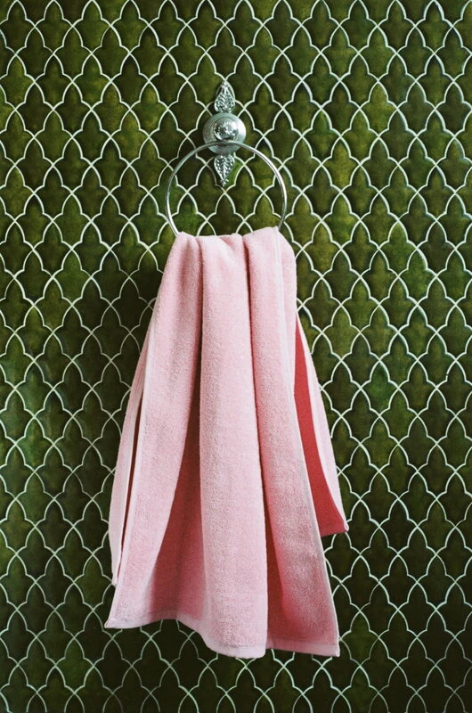 HAY Mono Hand Towel, Pink 6 HAY Mono Hand Towel, Pink - Image 6