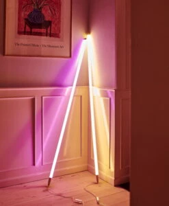 HAY Neon Tube LED Slim, 120 Cm, Pink -Hay Neon Tube LED pink warm white