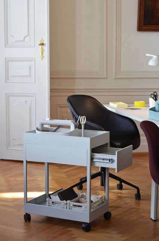 HAY New Order Trolley A, Light Grey 4 HAY New Order Trolley A, Light Grey - Image 4