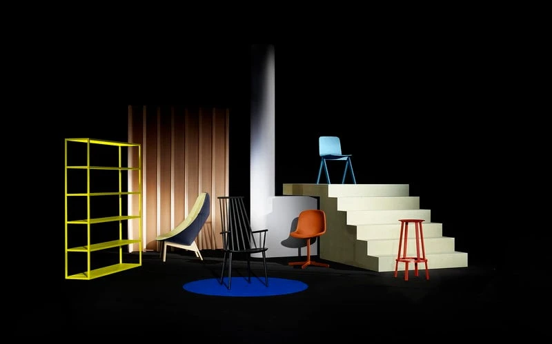 HAY Revolver Bar Stool, 65 Cm, Red 2 HAY Revolver Bar Stool, 65 Cm, Red - Image 2