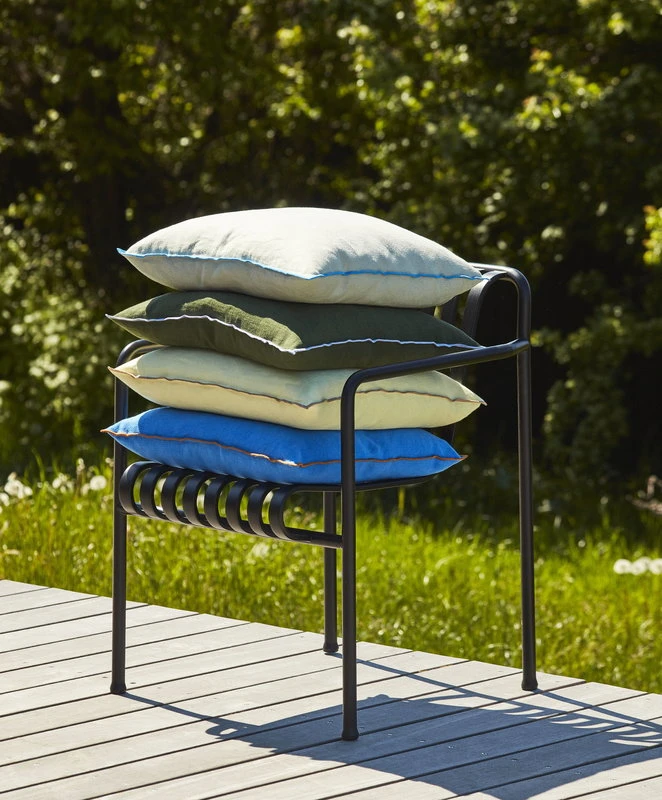 HAY Outline Cushion, 50 X 50 Cm, Lemon Sorbet 6 HAY Outline Cushion, 50 X 50 Cm, Lemon Sorbet - Image 6