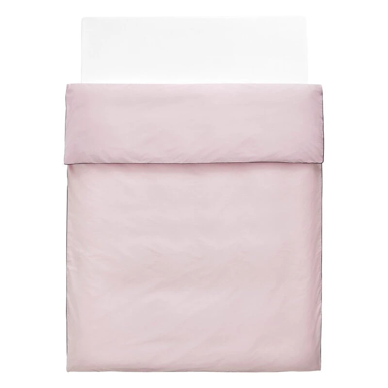 HAY Outline Duvet Cover, Soft Pink 2 HAY Outline Duvet Cover, Soft Pink - Image 2
