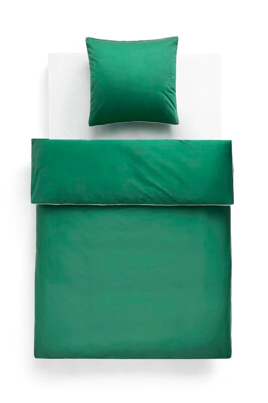 HAY Outline Pillow Case, Emerald Green - Image 2