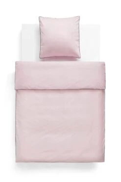 HAY Outline Duvet Cover, Soft Pink 5 HAY Outline Duvet Cover, Soft Pink -Hay Outline Duvet Cover 140x200 soft pink Outline Pillow Case 63x60 soft soft pink