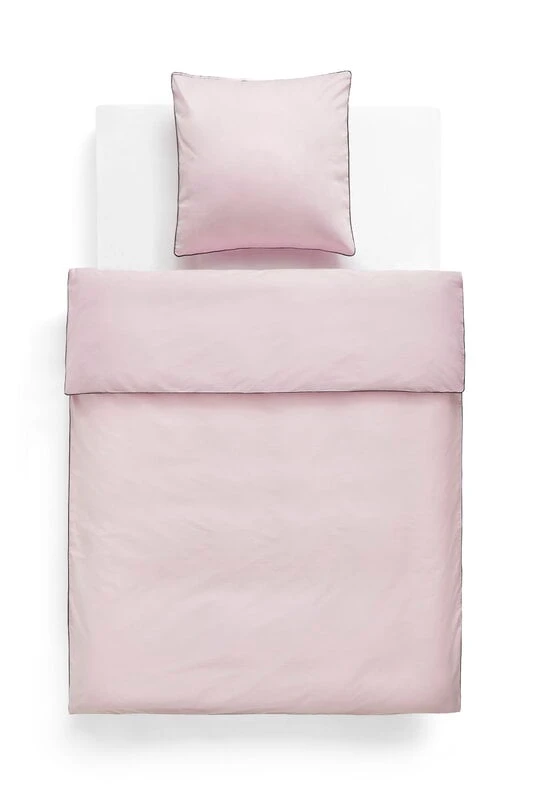 HAY Outline Duvet Cover, Soft Pink 3 HAY Outline Duvet Cover, Soft Pink - Image 3