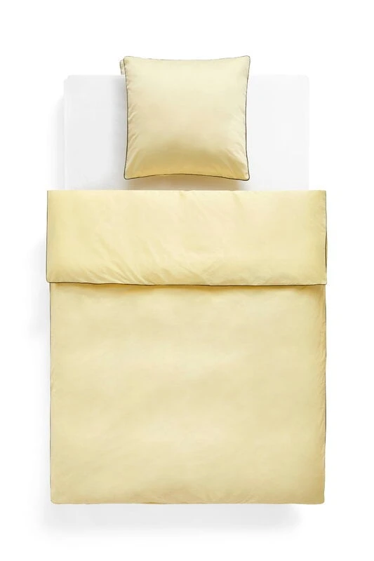 HAY Outline Pillow Case, Soft Yellow - Image 2