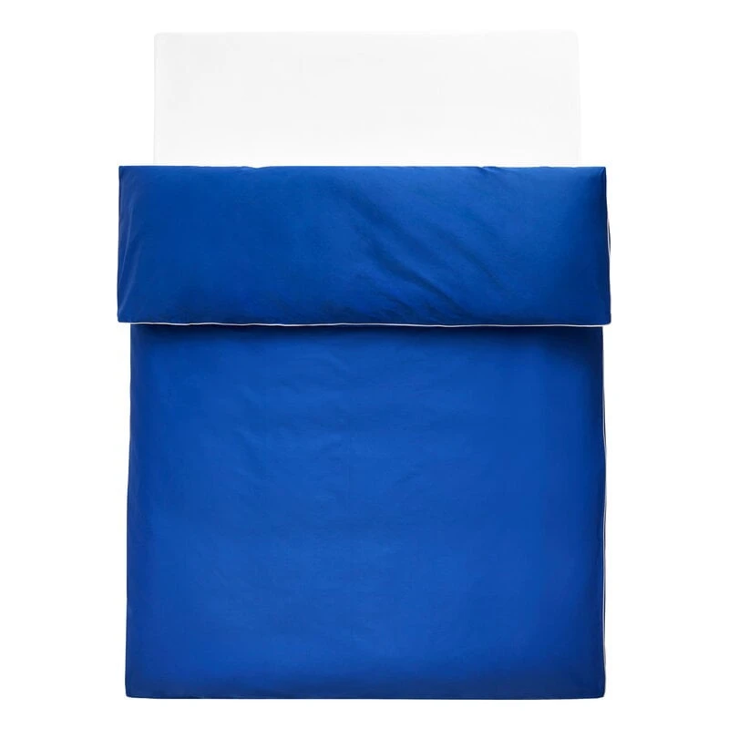 HAY Outline Duvet Cover, Vivid Blue 2 HAY Outline Duvet Cover, Vivid Blue - Image 2