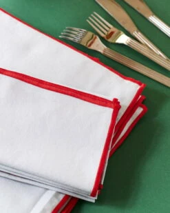 HAY Outline Napkins, Set Of 4, Light Blue 10 HAY Outline Napkins, Set Of 4, Light Blue -Hay Outline Napkins Set of 4 light blue