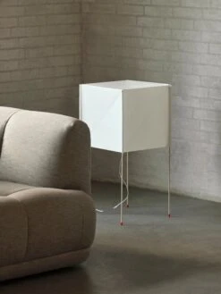 HAY Paper Cube Floor Lamp, White -Hay Paper Cube Floor Lamp 01