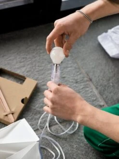 HAY Paper Cube Table Lamp, White 9 HAY Paper Cube Table Lamp, White -Hay Paper Cube Table Lamp detail 03