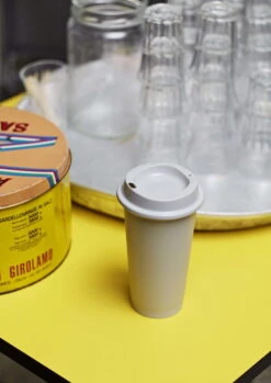 HAY Paquet Coffee Cups, Set Of 3, Blue -Hay Paquet Coffee Cup