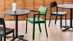 HAY Pastis Armchair, Pine Green -Hay Pastis Armchair pine green wb lacquer ash Pastis Table black wb lacquer ash Pastis Chair black wb lacquer ash Apollo Portable Lamp