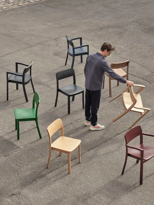 HAY Pastis Armchair, Steel Blue 4 HAY Pastis Armchair, Steel Blue - Image 4