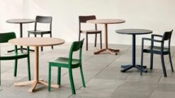 HAY Pastis Chair, Pine Green -Hay Pastis Table wb lacquered oak Pastis Chair pine green wb lacquered ash Pastis Armchair steel blue wb lacquered ash