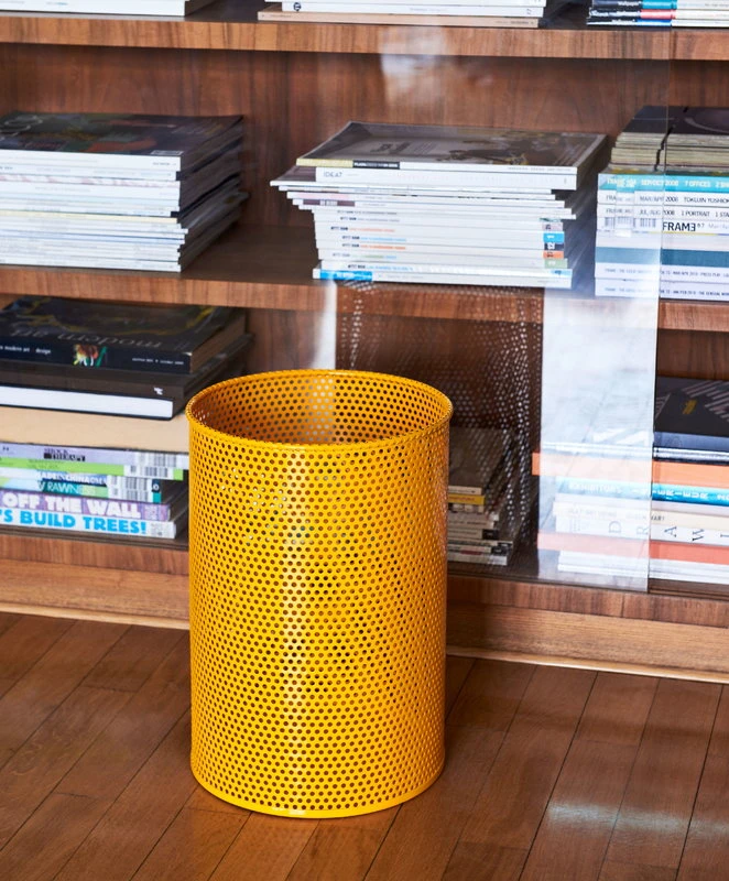 HAY Perforated Bin, M, Yellow 4 HAY Perforated Bin, M, Yellow - Image 4