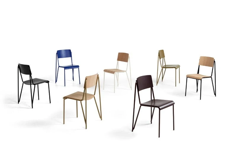 HAY Petit Standard Chair, Dark Bordeaux - Dark Bordeaux 3 HAY Petit Standard Chair, Dark Bordeaux - Dark Bordeaux - Image 3