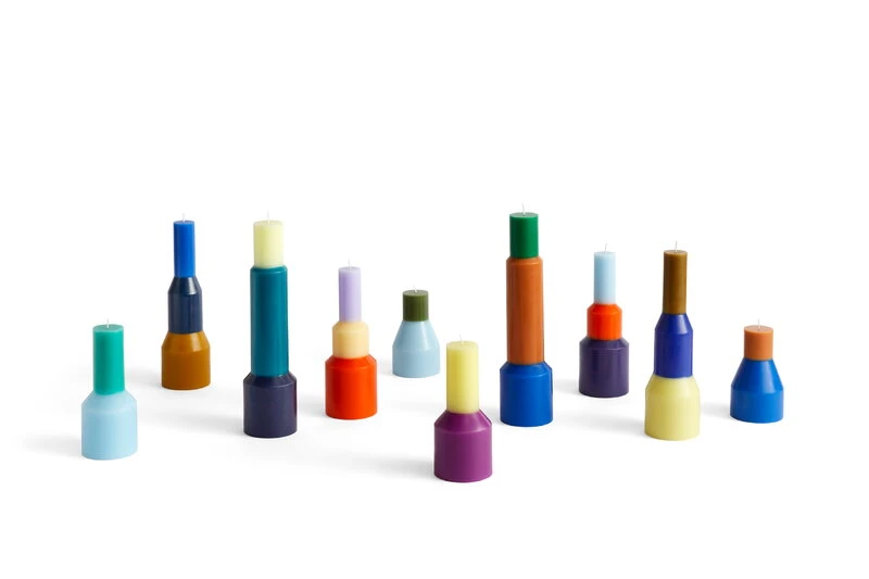 HAY Pillar Candle, S, Light Blue 2 HAY Pillar Candle, S, Light Blue - Image 2