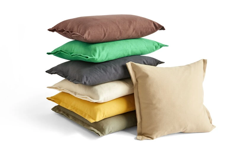 HAY Plica Cushion, Planar, Warm Yellow 2 HAY Plica Cushion, Planar, Warm Yellow - Image 2