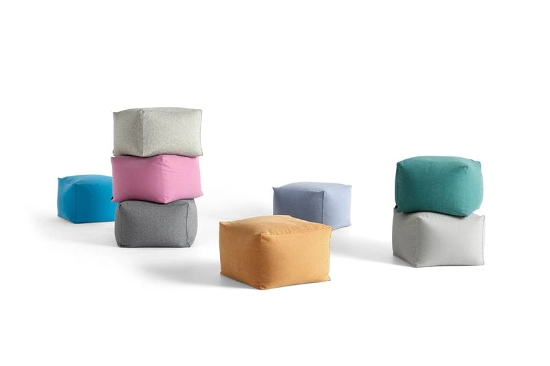 HAY Pouf, Cream Sprinkle 2 HAY Pouf, Cream Sprinkle - Image 2