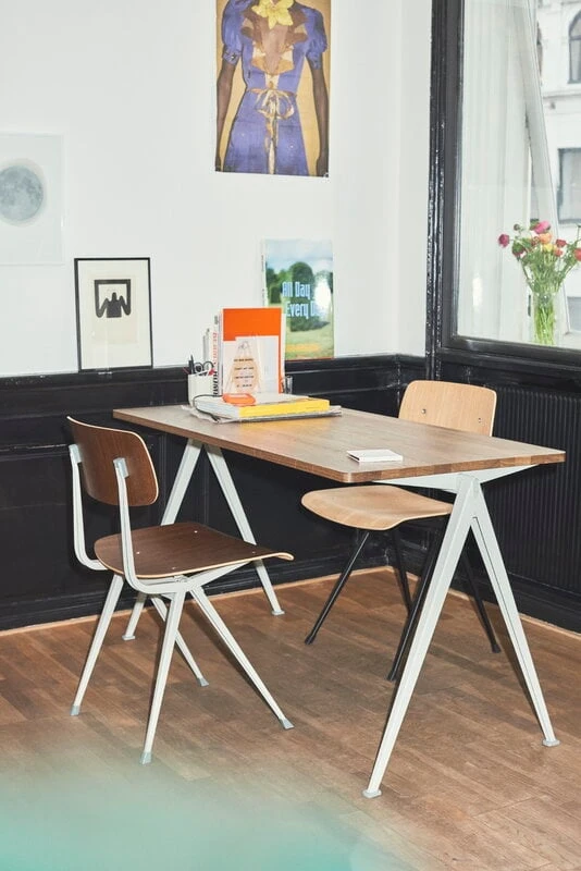 HAY Result Chair, Black - Lacquered Oak 3 HAY Result Chair, Black - Lacquered Oak - Image 3