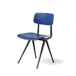 HAY Result Chair, Black - Dark Blue 10 HAY Result Chair, Black - Dark Blue -Hay RESULT CHAIR BLACK POWDER COATED STEEL DARK BLUE EE 2