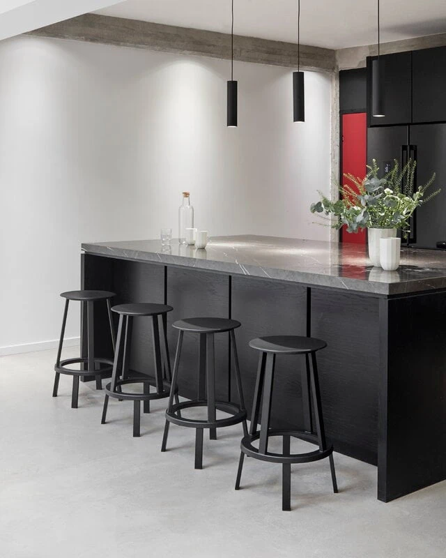 HAY Revolver Bar Stool, 65 Cm, Black 4 HAY Revolver Bar Stool, 65 Cm, Black - Image 4