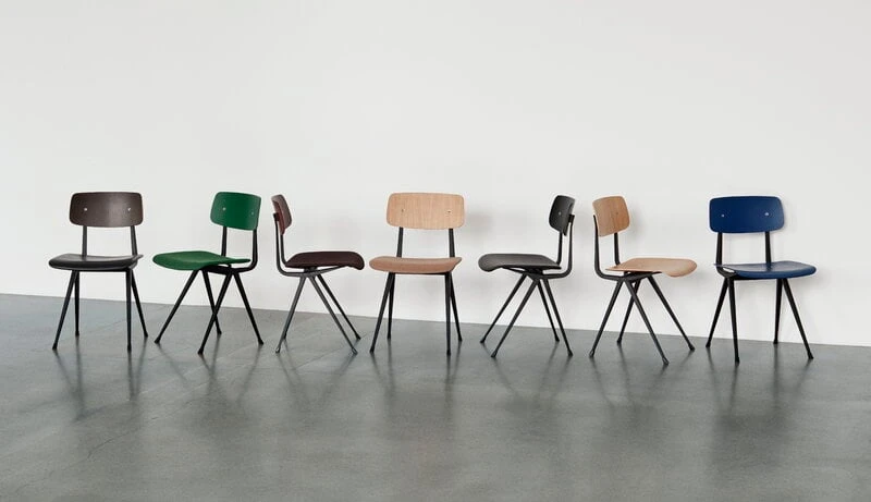 HAY Result Chair, Beige - Smoked Oak 3 HAY Result Chair, Beige - Smoked Oak - Image 3