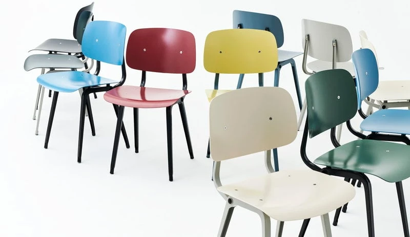 HAY Revolt Chair, Beige - Granite Grey 3 HAY Revolt Chair, Beige - Granite Grey - Image 3