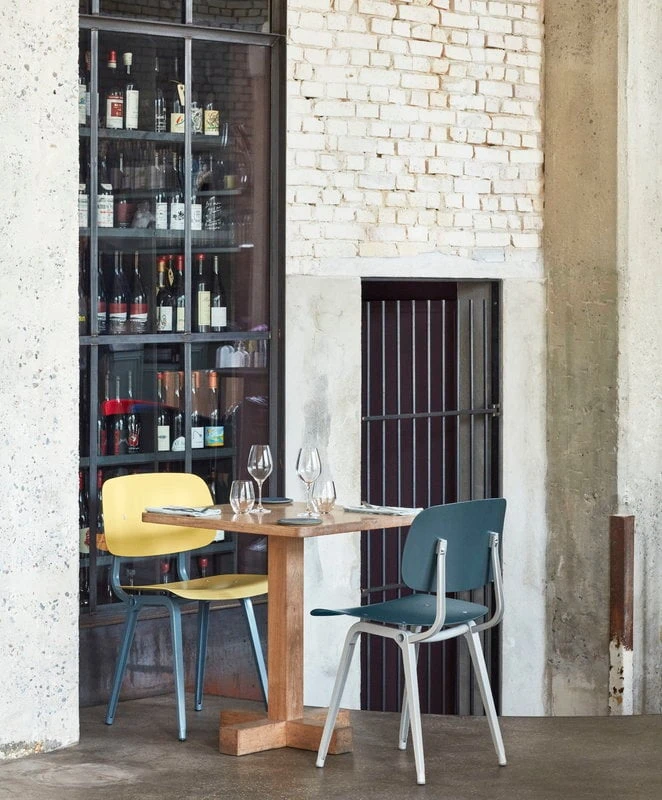 HAY Revolt Chair, Beige - Granite Grey 4 HAY Revolt Chair, Beige - Granite Grey - Image 4