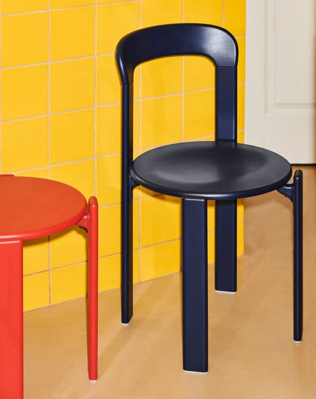 HAY Rey Chair, Deep Blue 4 HAY Rey Chair, Deep Blue - Image 4