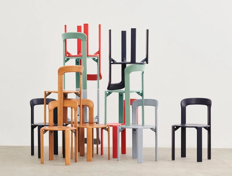 HAY Rey Chair, Deep Black 4 HAY Rey Chair, Deep Black - Image 4