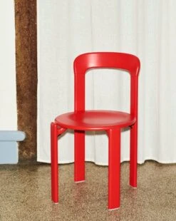 HAY Rey Chair, Scarlet Red 11 HAY Rey Chair, Scarlet Red -Hay Rey Chair scarlet red wb lacquer beech