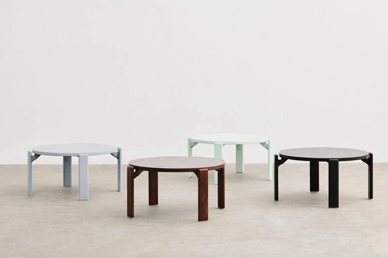 HAY Rey Coffee Table, 66,5 Cm, Deep Blue 2 HAY Rey Coffee Table, 66,5 Cm, Deep Blue - Image 2