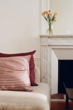 HAY Ribbon Cushion, Red 6 HAY Ribbon Cushion, Red -Hay Ribbon Cushion red terracotta