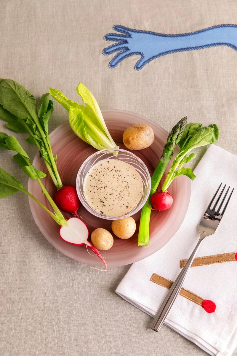 HAY Sobremesa Tablecloth, 140 X 300 Cm, Green 6 HAY Sobremesa Tablecloth, 140 X 300 Cm, Green - Image 6