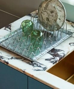 HAY Shortwave Dish Rack -Hay Shortwave Dish Rack Tint Tumbler green Soft Ice Bowl grey