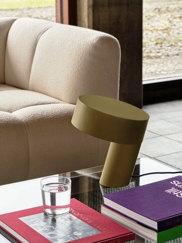 HAY Slant Table Lamp, Khaki 6 HAY Slant Table Lamp, Khaki - Image 6