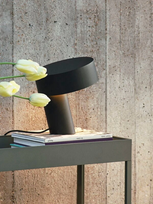 HAY Slant Table Lamp, Soft Black 3 HAY Slant Table Lamp, Soft Black - Image 3