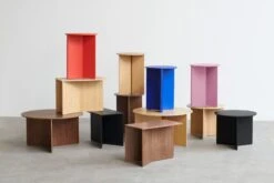 HAY Slit Wood Table, 35 Cm, High, Lacquered Oak 6 HAY Slit Wood Table, 35 Cm, High, Lacquered Oak -Hay Slit Table Wood family 03 8