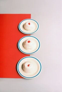 HAY Sobremesa Plate, 2 Pcs, 18,5 Cm, Blue 8 HAY Sobremesa Plate, 2 Pcs, 18,5 Cm, Blue -Hay Sobremesa Plate 185 Set of 2 blue