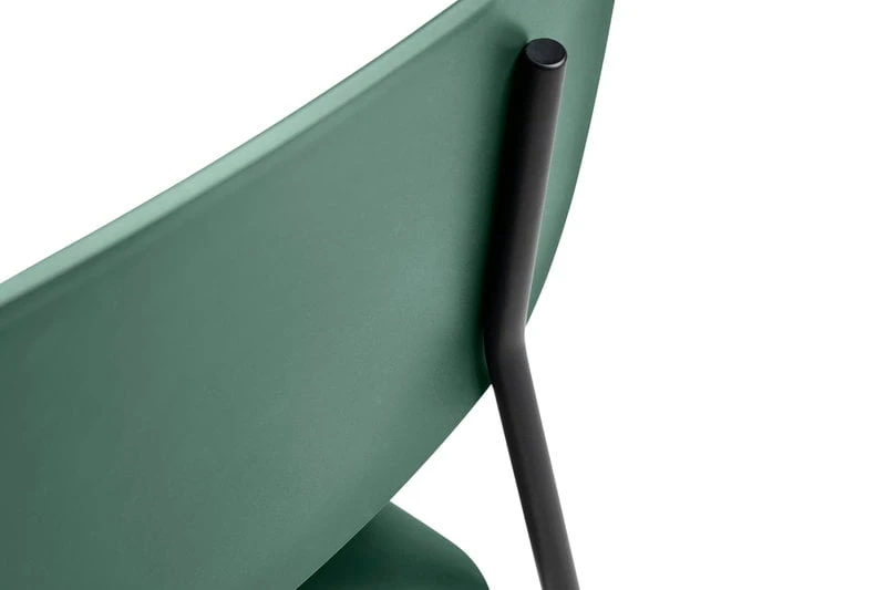 HAY Soft Edge 45 Chair, Black - Hunter Green 5 HAY Soft Edge 45 Chair, Black - Hunter Green - Image 5