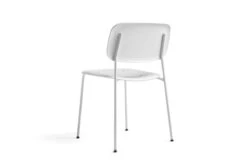 HAY Soft Edge 45 Chair, White 7 HAY Soft Edge 45 Chair, White -Hay Soft Edge P10 Base white Seat white Detail 01 WB